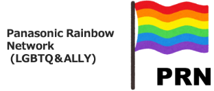 画像：PRN（Panasonic Rainbow Network）のロゴマーク