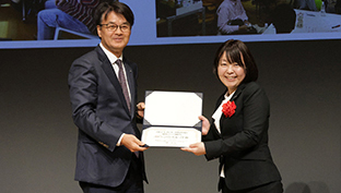 写真：ACEアワード表彰式の様子