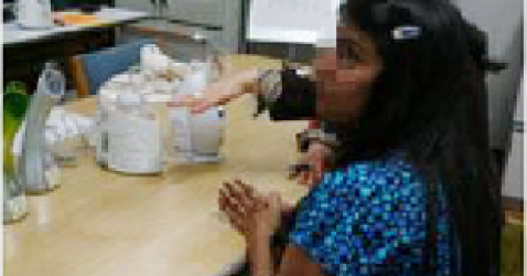 photo: Testing products for persons from overseas