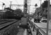 Shimbashicho railroad crossing around 1972
