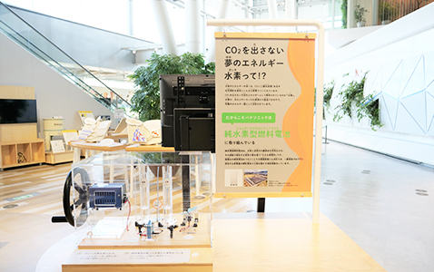 Exhibition image:What is hydrogen, which is dream energy that does not emit CO2?