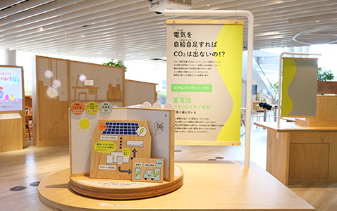 Exhibition image:If we are energy self-sufficient, will it stop CO2 emissions?