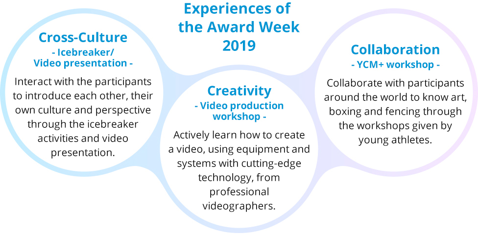 Experiences of the Award Week 2019
