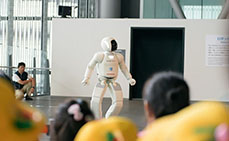 Photo: ASIMO the humanoid robot