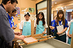 Photo: Learning how to make Japanese paper by hand