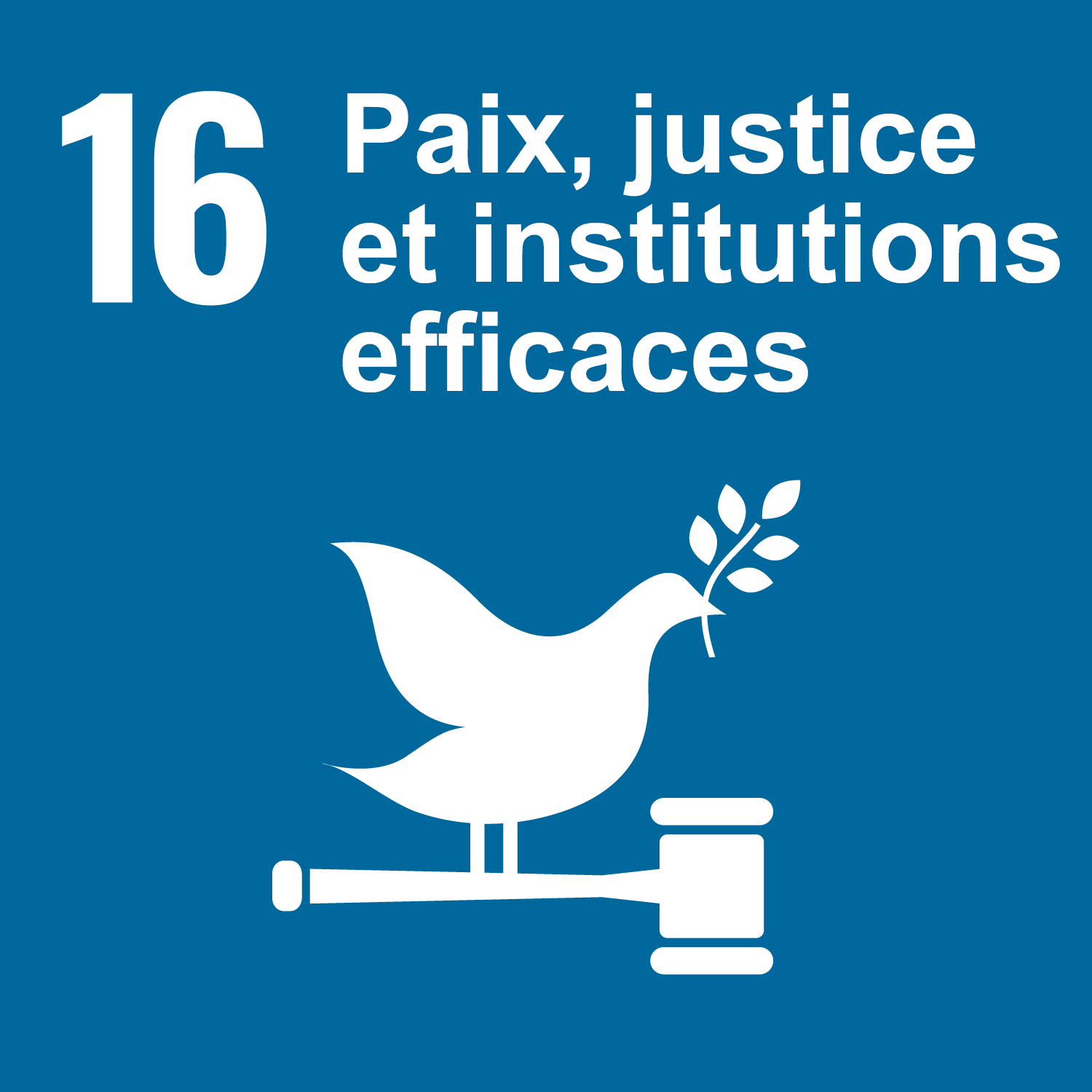 Goal 16: Peace, justice, and strong institutions  