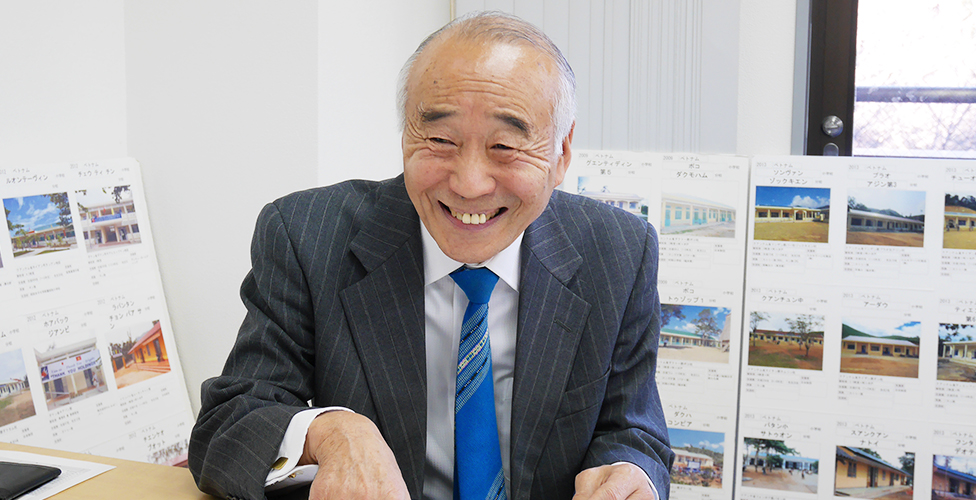Hiroshi Tanikawa, Chairman of the certified NPO Asian Education and Friendship Association (AEFA)