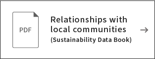 Relationships with local communities (Sustainability Data Book)