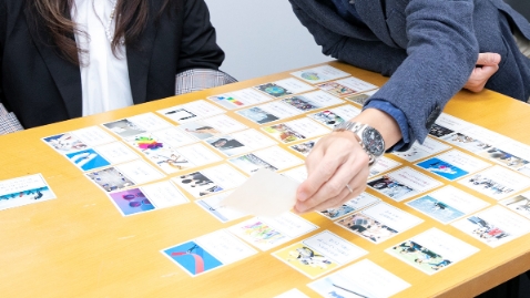 Photo: Dialogue through DEI karuta cards