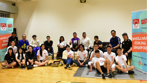 What is Wheelchair Fencing Singapore?