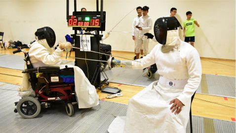 What is Wheelchair Fencing Singapore?