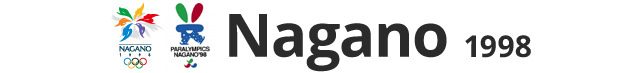 Worldwide Olympic Partner Logo and Worldwide Paralympic Partner Logo  Nagano 1998