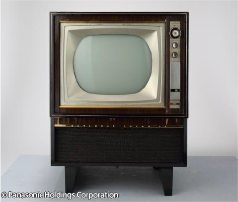 写真：業界初カラーテレビ、K21-10