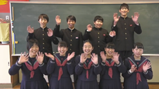 熊本県 嘉島町立嘉島中学校の生徒の写真