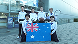 Sharing The Dream 2020 千葉県旭市立第二中学校／作品名「We support Australia !
