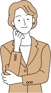 Illustration: Employee B in a suit, looking like they are thinking about something