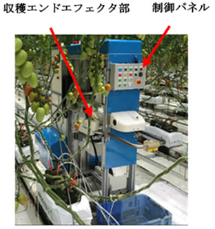 図1 トマト収穫ロボット